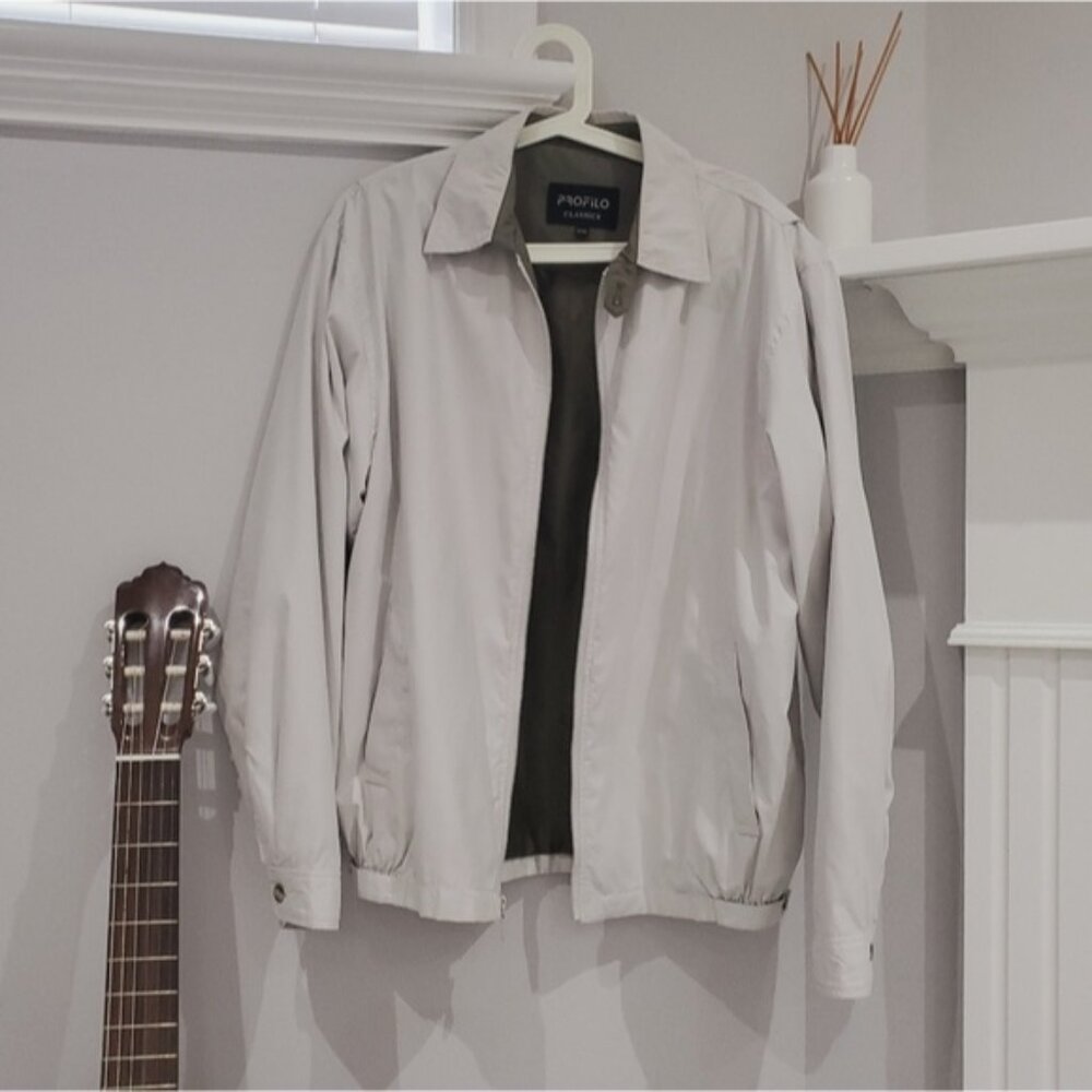 Vintage 1980s Profilo Classics Smooth Jacket with interior utility pockets